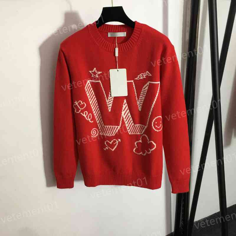 Fashion Womens Sweaters Fashion Brand Autumn Winter High Quality Printed Long Sleeve Pullover Sweater Luxury Designer Women Sweater
Fashion Womens Sweaters Fashion Brand Autumn Winter High Quality Printed Long Sleeve Pullover Sweater Luxury Designer Women Sweater