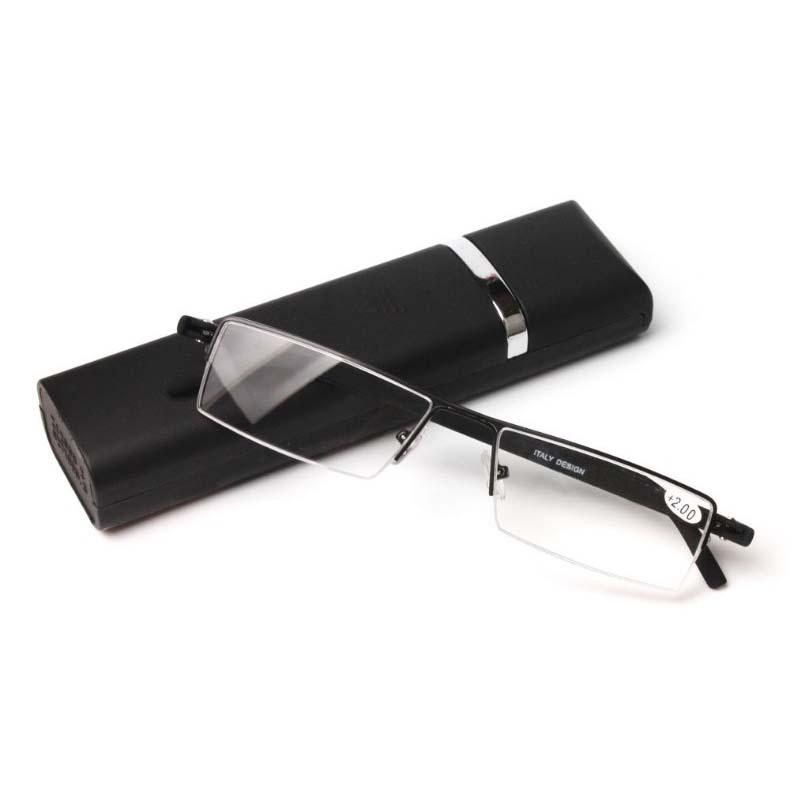 Sunglasses High-end Business Male And Female Reading Glasses Half Frame Stainless Stell Plus TR90 Material To Send CaseSunglasses
Sunglasses High-end Business Male And Female Reading Glasses Half Frame Stainless Stell Plus TR90 Material To Send CaseSunglasses