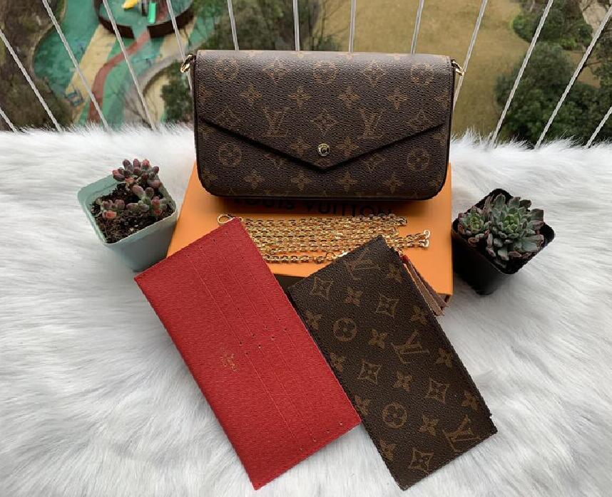 2022 GGs Louiseity Viutonity LVs YSLs Women 3pcs set Luxurys Designers Bags Purse Woman Fashion Multi Pochette Felicie Chain Crossbody Shoulder Bag, Red
2022 GGs Louiseity Viutonity LVs YSLs Women 3pcs set Luxurys Designers Bags Purse Woman Fashion Multi Pochette Felicie Chain Crossbody Shoulder Bag, Red
