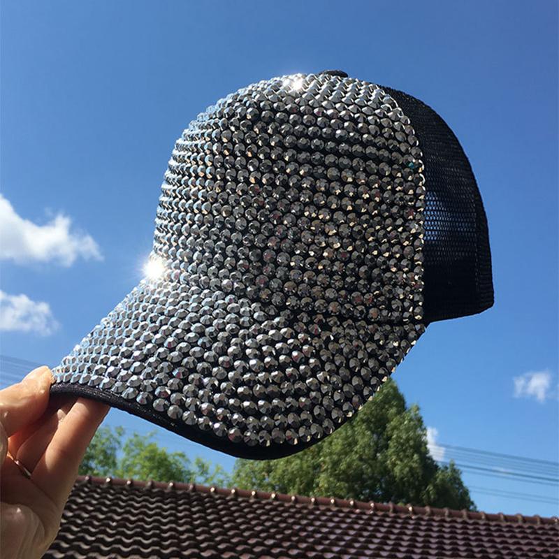 Beanie/Skull Caps Fashion Women's Mesh Hats Rhinestones Baseball Cap With Diamond Breathable Point Drill Hat Summer Supply ComfortableBeanie
Beanie/Skull Caps Fashion Women's Mesh Hats Rhinestones Baseball Cap With Diamond Breathable Point Drill Hat Summer Supply ComfortableBeanie