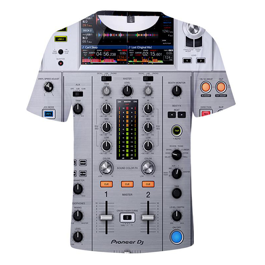 Pioneer Dj 3D Print T Shirt Women Men Summer Fashion O-neck Short Sleeve Funny Tshirt Hipster Cool Graphic Tees Streetwear, 001
Pioneer Dj 3D Print T Shirt Women Men Summer Fashion O-neck Short Sleeve Funny Tshirt Hipster Cool Graphic Tees Streetwear, 001