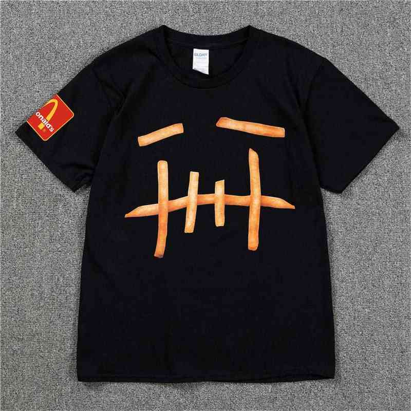 Travis Scotts M Crew Tshirt 2022 Fries Print Unisex Trend Tshirt Jack Cactus Men Loose Tees Hip Hop Skateboard swag Tops J220726, White
Travis Scotts M Crew Tshirt 2022 Fries Print Unisex Trend Tshirt Jack Cactus Men Loose Tees Hip Hop Skateboard swag Tops J220726, White