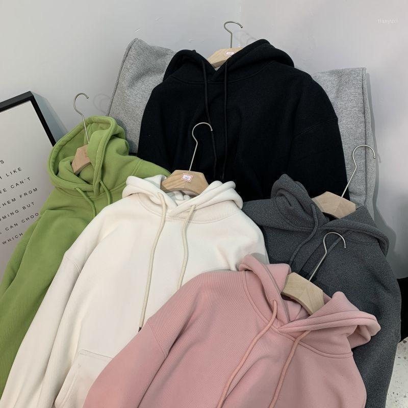 Lovers Wear Plus Velvet Thick Solid Color Hoodies Women 2022 Winter Korean Style Loose Student Hooded Jacket Trend Women's & Sweatshirts, White
Lovers Wear Plus Velvet Thick Solid Color Hoodies Women 2022 Winter Korean Style Loose Student Hooded Jacket Trend Women's & Sweatshirts, White
