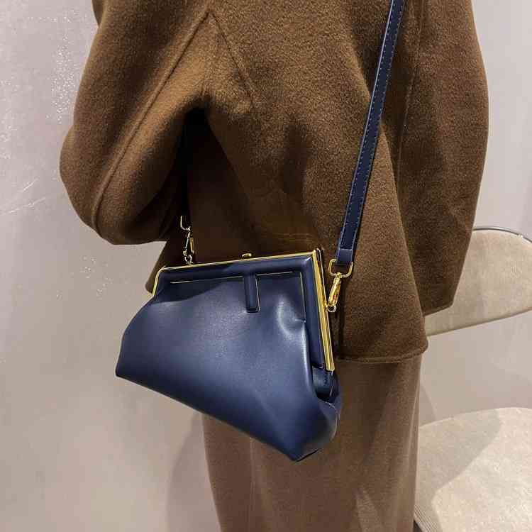 

Handbags 70% Off Women's bag 2022 summer new sling one Shoulder Messenger buckle versatile high texture popular women's purses, Khaki