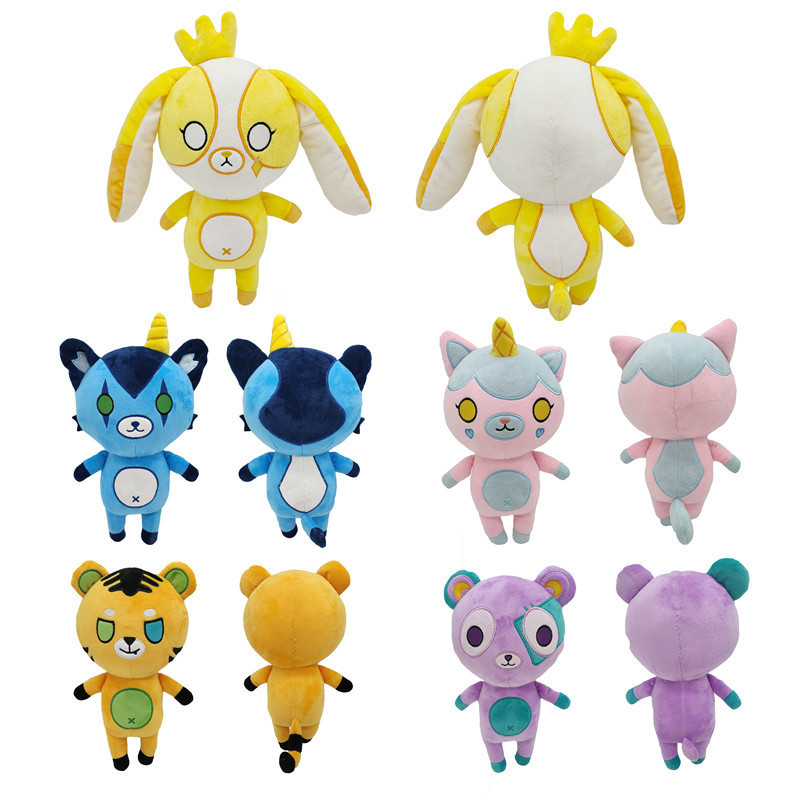 5 pcs 25cm Funneh Plush Toy Its The Krew Merch Teddy Bear Cartoon Itsfunneh Stuffed Animal Soft Plushie Doll For Kid Children 220719, Purple
5 pcs 25cm Funneh Plush Toy Its The Krew Merch Teddy Bear Cartoon Itsfunneh Stuffed Animal Soft Plushie Doll For Kid Children 220719, Purple