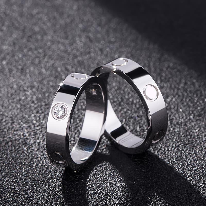 New Ladies Ring Designer Rose Gold Stainless Steel Luxury Crystal Jewelry Love Men Commitment Ring Gift Engagement Belt Box Wholesale
New Ladies Ring Designer Rose Gold Stainless Steel Luxury Crystal Jewelry Love Men Commitment Ring Gift Engagement Belt Box Wholesale