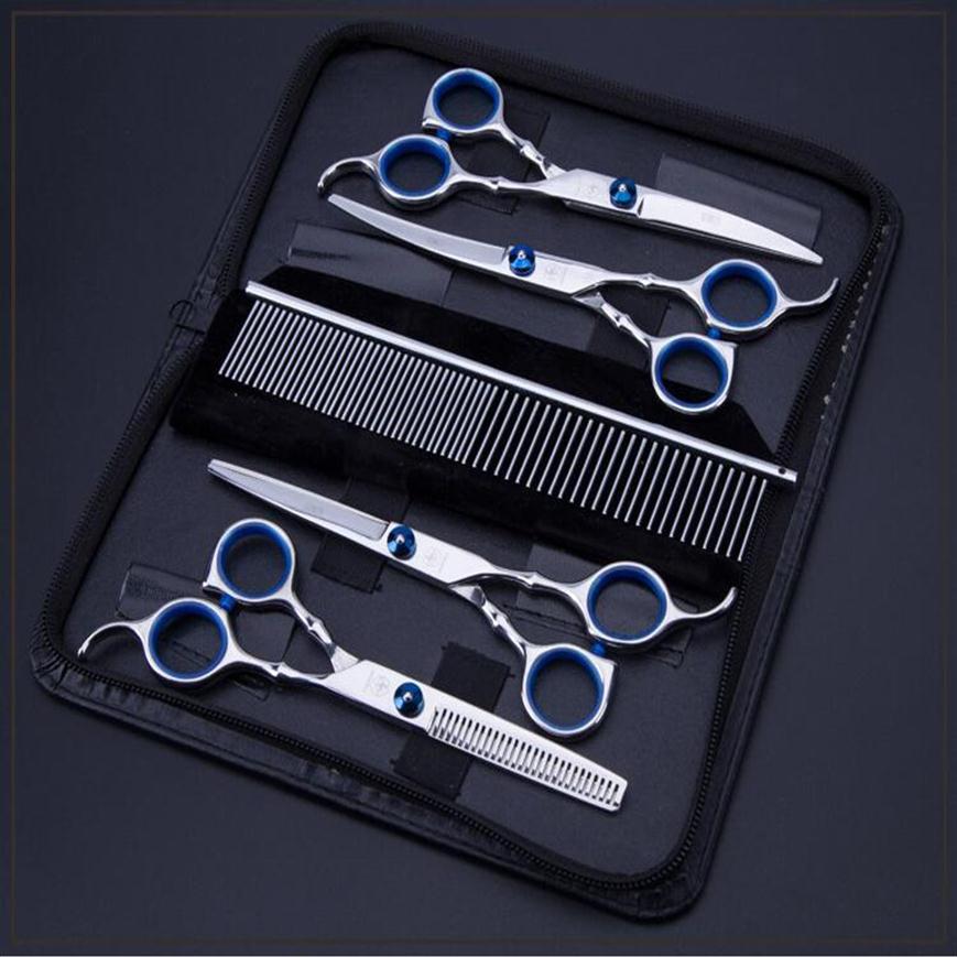 Dog Grooming Pet Scissors Grooming Tool Set Decoration Hair Shears Curved Cat Shearing Hairdressing Supplies3244, Customize
Dog Grooming Pet Scissors Grooming Tool Set Decoration Hair Shears Curved Cat Shearing Hairdressing Supplies3244, Customize