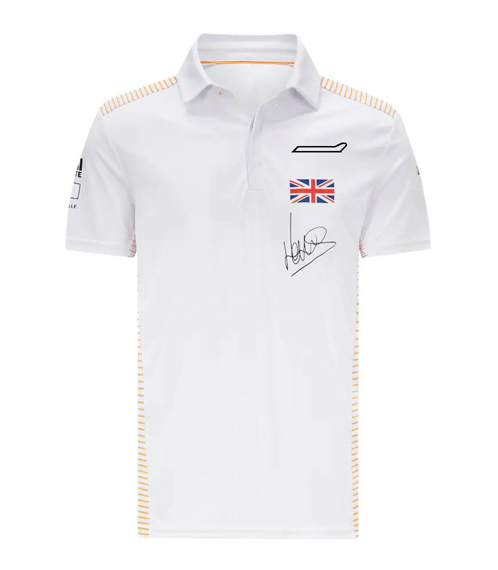 2025 Formula One racing suit team new men's short-sleeved round neck T-shirt car fan work clothes custom free shipping