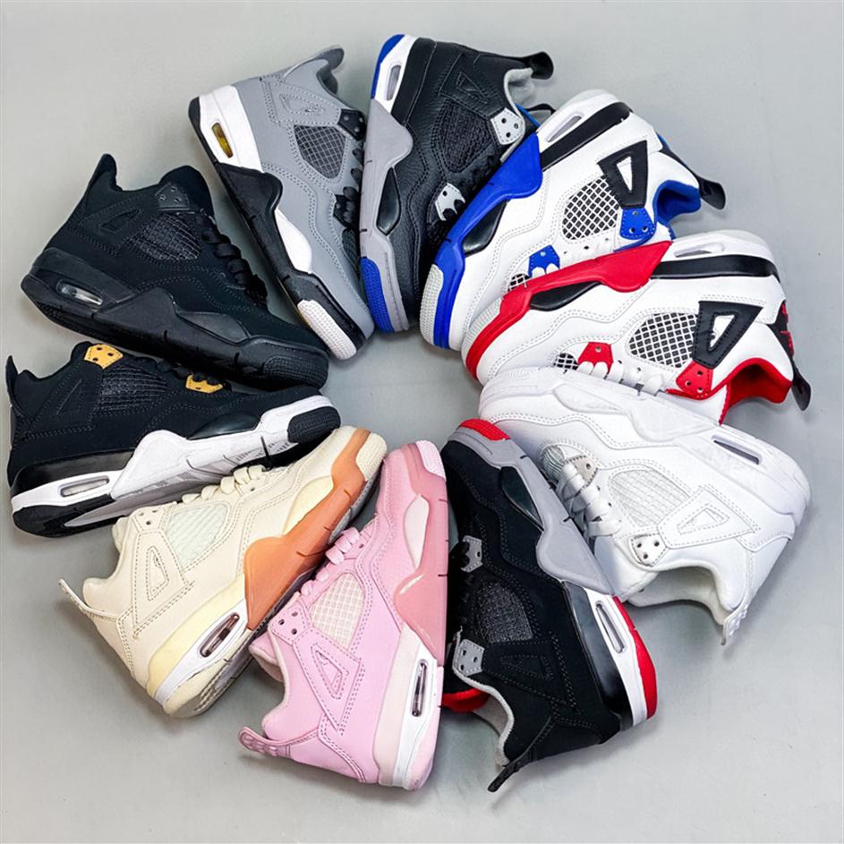 Infants 4 4s PS kids Basketball Shoes university blue bred sail what the pink fire red royalty men women designer sneakers Trainer313F, As photo 1
Infants 4 4s PS kids Basketball Shoes university blue bred sail what the pink fire red royalty men women designer sneakers Trainer313F, As photo 1