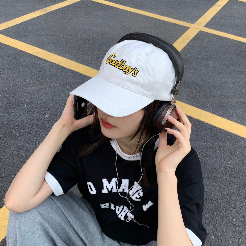 Goodboys Couple Peaked Cap Casual Curved Brim Spring and Autumn Embroidered Alphabet Baseball Caps Summer Outdoor Fashion Wild Student Sun Hat, Hahah
Goodboys Couple Peaked Cap Casual Curved Brim Spring and Autumn Embroidered Alphabet Baseball Caps Summer Outdoor Fashion Wild Student Sun Hat, Hahah