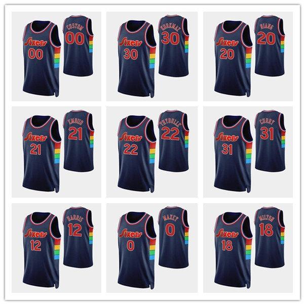 PhiladelphiaCity jersey Joel Embiid #21 Tyrese Maxey #0 Curry #31 Harris #12 2021-22 Basketball jerseys in stock 1119, Nik logo
PhiladelphiaCity jersey Joel Embiid #21 Tyrese Maxey #0 Curry #31 Harris #12 2021-22 Basketball jerseys in stock 1119, Nik logo
