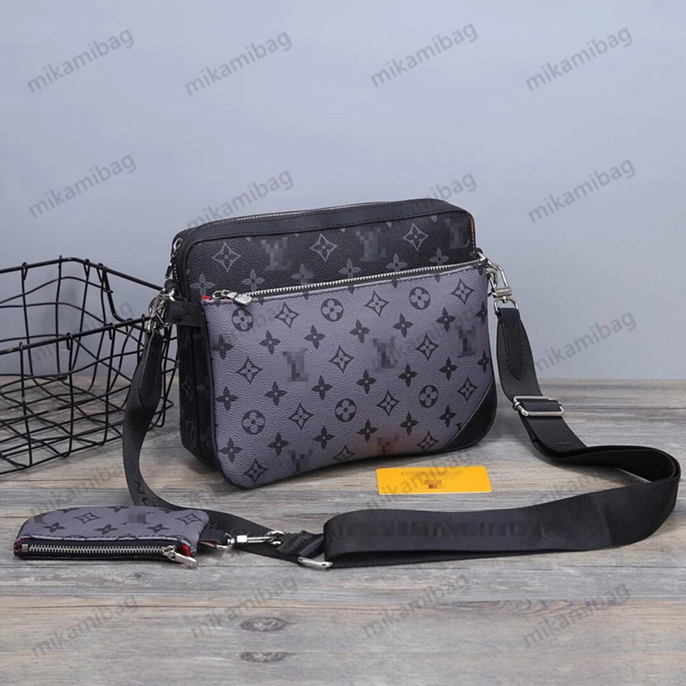 Men and Women Fashion Casual Shoulder Bags 3 Piece Sets Pouches Long Wallets Small Wallet Crossbody bags Cosmetic Bag LVs YSLs louiseity viutonity
Men and Women Fashion Casual Shoulder Bags 3 Piece Sets Pouches Long Wallets Small Wallet Crossbody bags Cosmetic Bag LVs YSLs louiseity viutonity