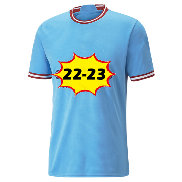 22 23 HAALAND SOCCER JERSEYS GREALISH MANS CITIES MAHREZ fans player version DE BRUYNE FODEN 2022 2023 football tops shirt kids kit sets uniform Boys youth, Blue
22 23 HAALAND SOCCER JERSEYS GREALISH MANS CITIES MAHREZ fans player version DE BRUYNE FODEN 2022 2023 football tops shirt kids kit sets uniform Boys youth, Blue
