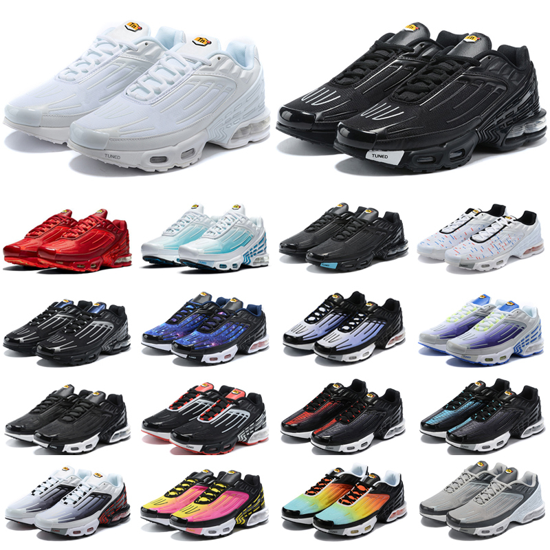 Tn Plus 3 Running Shoes Mens Womens Triple White Black Laser Blue Purple Mens Designer Sneakers Fashion Trainers, Black iridescent
Tn Plus 3 Running Shoes Mens Womens Triple White Black Laser Blue Purple Mens Designer Sneakers Fashion Trainers, Black iridescent