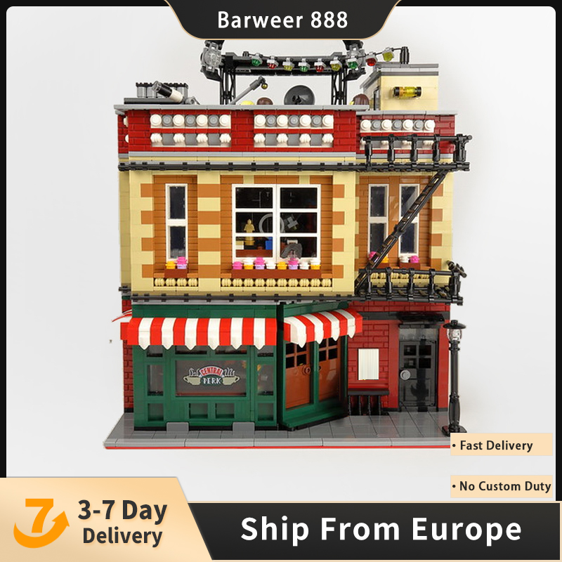 UG-10189 Creator Blocks City Street view Series Central Perk Big Bang modular Building Blocks Toys 4638 PCS Bricks
UG-10189 Creator Blocks City Street view Series Central Perk Big Bang modular Building Blocks Toys 4638 PCS Bricks