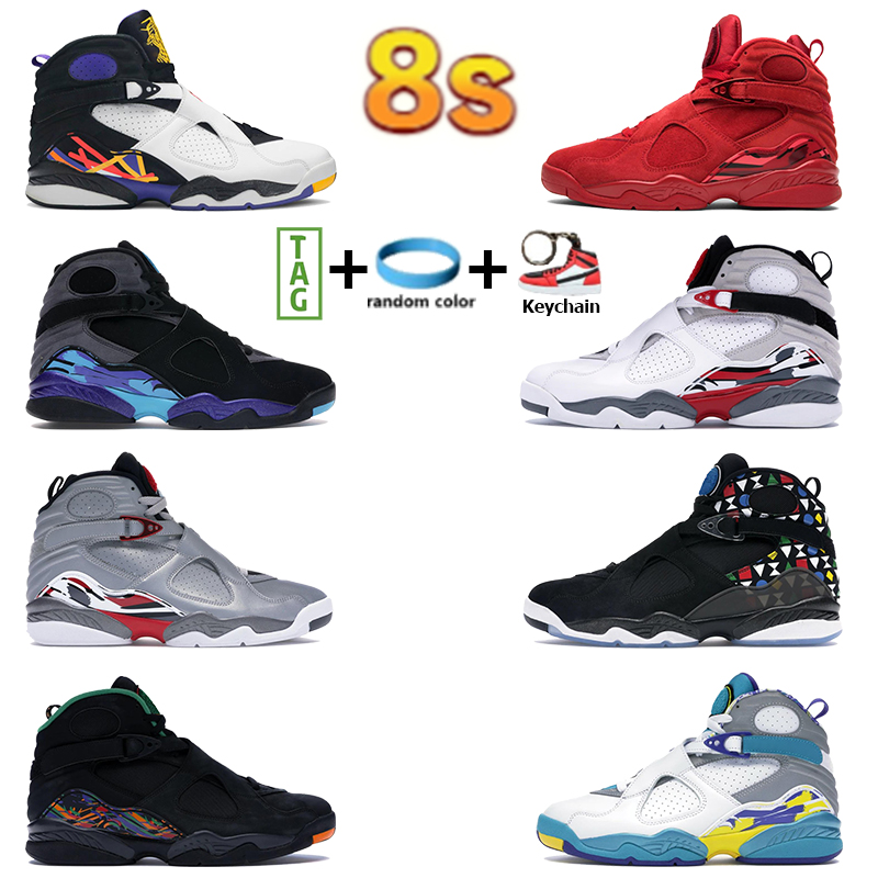 Top 8 8s Basketball Shoes Mens Sport Sneakers Valentines Day White Aqua Alternate Bunny Three Peat Reflective Silver Men Women Trainers US 7-12.5, Shoe box
Top 8 8s Basketball Shoes Mens Sport Sneakers Valentines Day White Aqua Alternate Bunny Three Peat Reflective Silver Men Women Trainers US 7-12.5, Shoe box