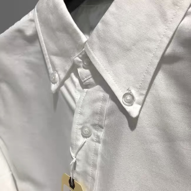 Fashion Men White Shirt Blouse Casual Long Sleeve Cotton Oxford Top Korean Women Formal High Quality 220322