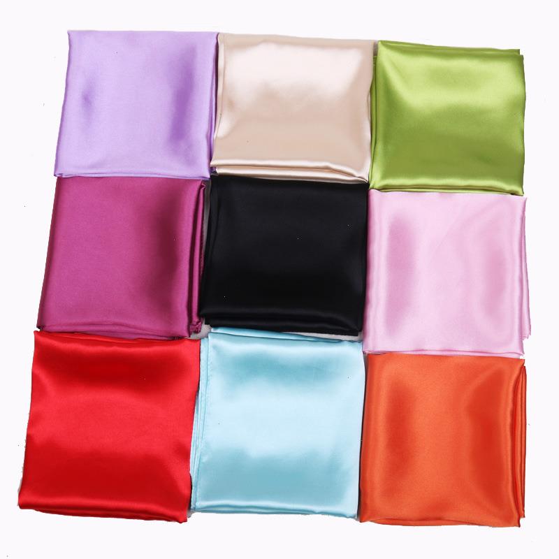60cm Candy Colors Women Silk Scarf Fashion Shawl Head Covering Ladies Professional Small Squares Design Scaves
60cm Candy Colors Women Silk Scarf Fashion Shawl Head Covering Ladies Professional Small Squares Design Scaves