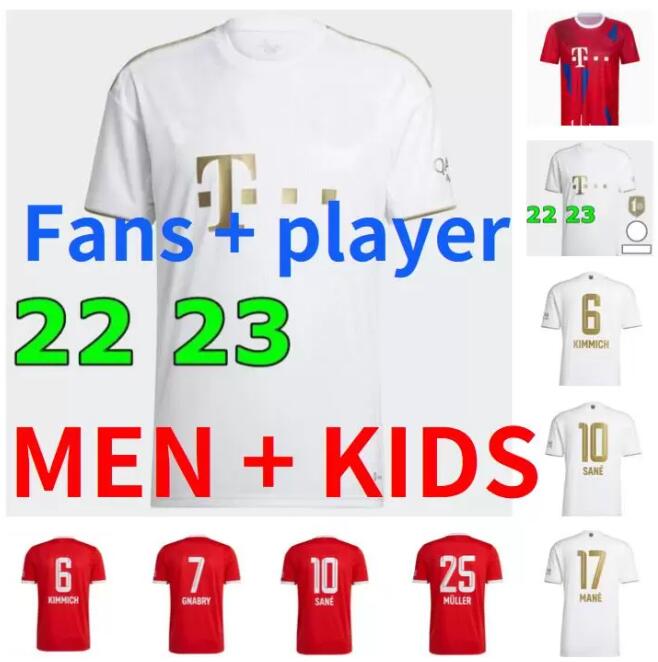 LEWANDOWSKI soccer jerseys 21 22 23 SANE BAYERN MUNICH GORETZKA COMAN MULLER DAVIES KIMMICH football shirts Men Kids kit 2022 2023 uniforms fans Player version
LEWANDOWSKI soccer jerseys 21 22 23 SANE BAYERN MUNICH GORETZKA COMAN MULLER DAVIES KIMMICH football shirts Men Kids kit 2022 2023 uniforms fans Player version