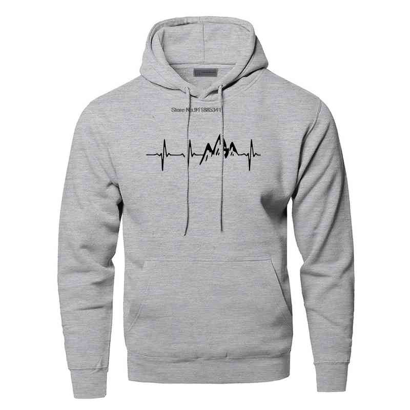 Mountain Heartbeat Hoodies Sweatshirt Men Sound Ray Diagram Hooded Hoodie Winter Autumn Print Black Gray Sportswear, Gray 5
Mountain Heartbeat Hoodies Sweatshirt Men Sound Ray Diagram Hooded Hoodie Winter Autumn Print Black Gray Sportswear, Gray 5