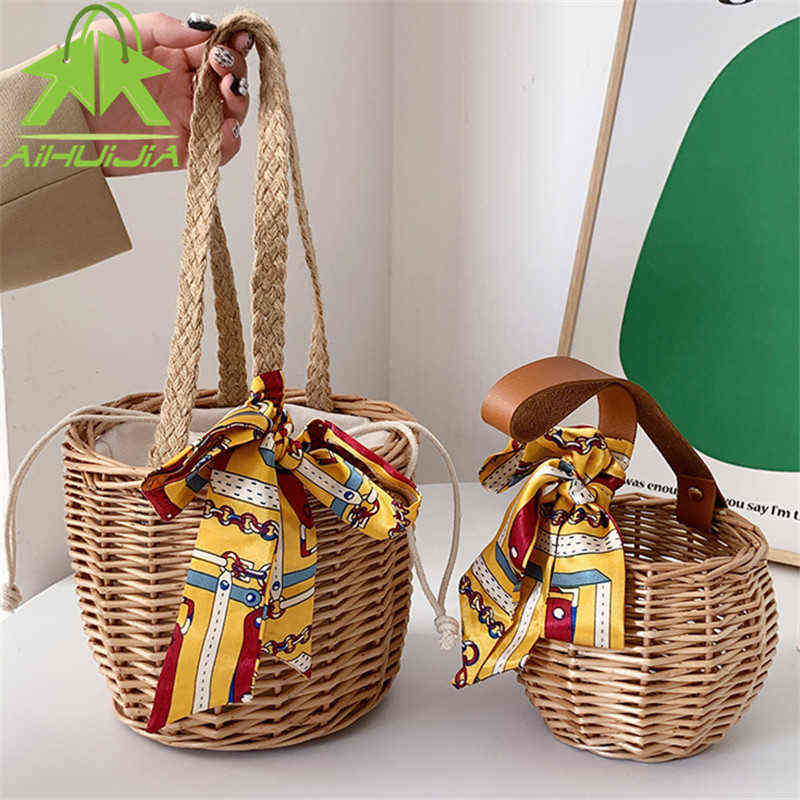 Shopping Bag Fashion Small Straw Bags For Women Summer New Rattan Handmade Purses And Handbags Designer Ladies Ribbon Shoulder Bag Tote 220323, Brown
Shopping Bag Fashion Small Straw Bags For Women Summer New Rattan Handmade Purses And Handbags Designer Ladies Ribbon Shoulder Bag Tote 220323, Brown