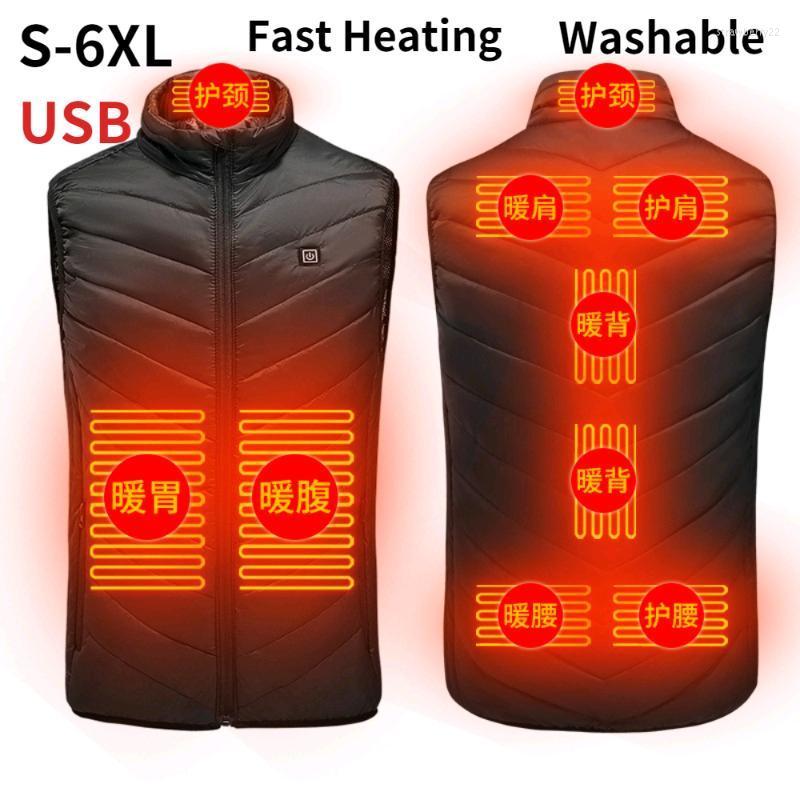 Men's Vests Price Heated Vest USB Charging Lightweight Jacket With 9 Heating Zones Body Warmer Unisex Camping Hiking Fishing Winter Stra22, Blue-2 heating areas
Men's Vests Price Heated Vest USB Charging Lightweight Jacket With 9 Heating Zones Body Warmer Unisex Camping Hiking Fishing Winter Stra22, Blue-2 heating areas