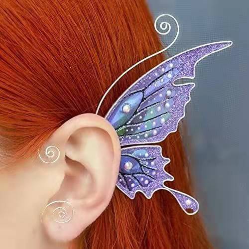 Fashion Ear Cuff Ear Sleeve Pendant Without Perforation Unicorn Butterflies Fish Pattern Performance Accessories