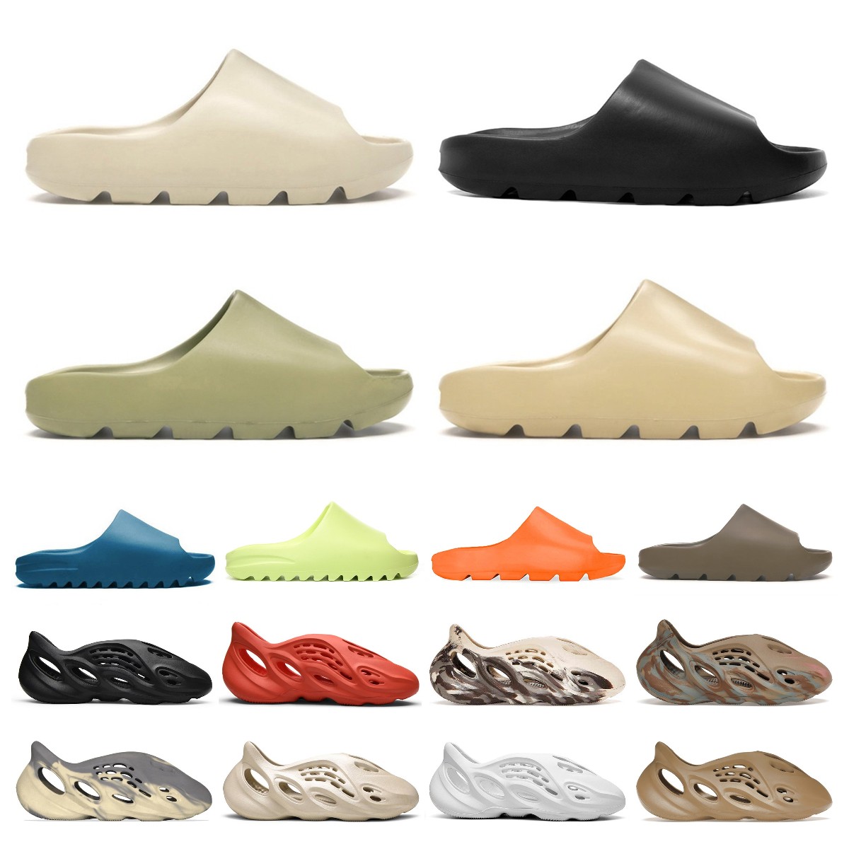 Sandals Slides Foam Runner Slippers sandals Sneakers Shoes Graffiti Bone White Resin Desert Sand Rubber Summer Designer Beach fashion Trainers slider, Bubble column
Sandals Slides Foam Runner Slippers sandals Sneakers Shoes Graffiti Bone White Resin Desert Sand Rubber Summer Designer Beach fashion Trainers slider, Bubble column