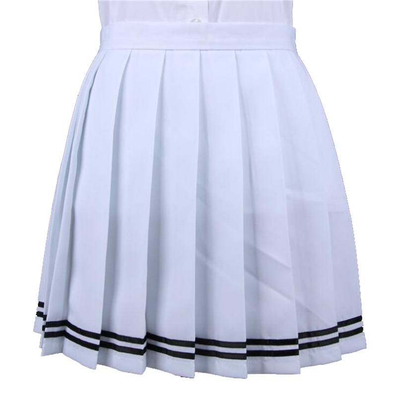 Japanese Pleated Cos Macarons High Waist Skirt Womens Skirts Ladies Kawaii Female Korean Harajuku Clothing For Women 220701