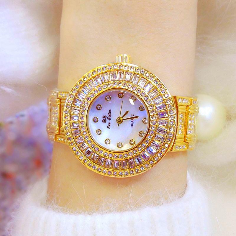 Wristwatches BS 2022 Luxury Diamond Style Fashion Women Quartz Watch Creative Unique Ladies Wrist For Female Clock Relogio Feminino, Slivery;brown
Wristwatches BS 2022 Luxury Diamond Style Fashion Women Quartz Watch Creative Unique Ladies Wrist For Female Clock Relogio Feminino, Slivery;brown