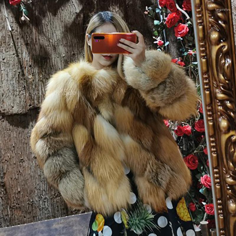 Women' Fur & Faux Brand Famous High-Quality Natural Red FFur Silver Coats Thick Warmth Fashion Luxury Ladies Short Jackets, Brown
Women' Fur & Faux Brand Famous High-Quality Natural Red FFur Silver Coats Thick Warmth Fashion Luxury Ladies Short Jackets, Brown