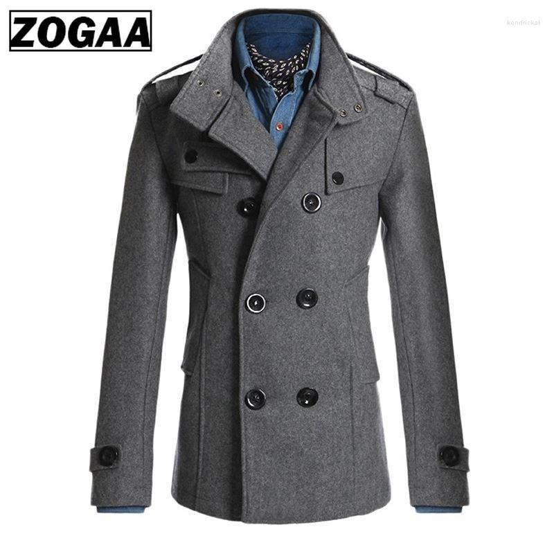 Men's Wool & Blends ZOGAA Autumn Mens Jacket Winter Warm Woolen Coat Casual Slim Fit Double-breasted Business Overcoat Trench 4 Colors Kend2, Black
Men's Wool & Blends ZOGAA Autumn Mens Jacket Winter Warm Woolen Coat Casual Slim Fit Double-breasted Business Overcoat Trench 4 Colors Kend2, Black
