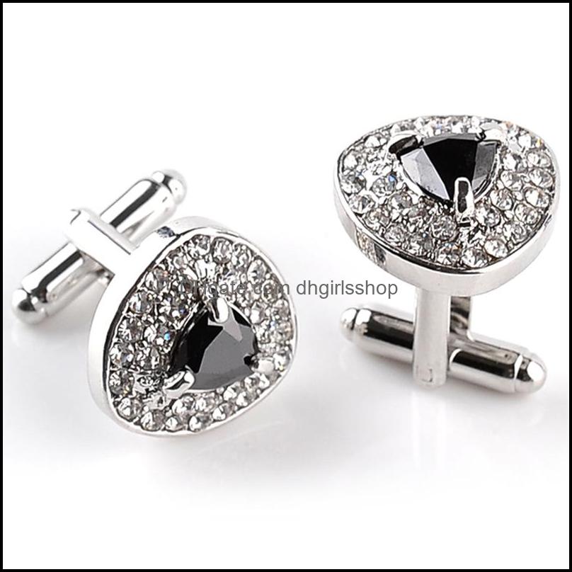 Cuff Links Cufflinks Tie Clasps Tacks Jewelry French For Mens And Women Zircon Black Purple White Crystal Fashion Brand C Dhn0A
Cuff Links Cufflinks Tie Clasps Tacks Jewelry French For Mens And Women Zircon Black Purple White Crystal Fashion Brand C Dhn0A