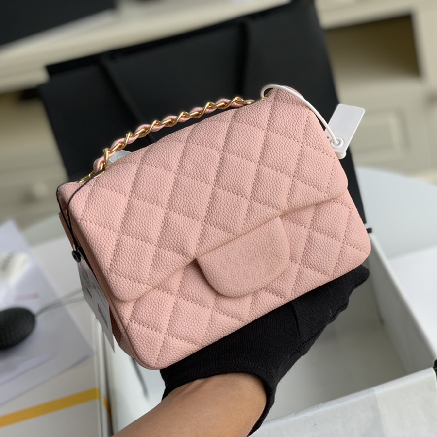 10A Mirror quality Diamond Lattice caviar Leather Mini Flap Bag Designer Women Cross Body Bags 17CM Luxuries Designers Classic Chains Shoulder Bags With Box C010
10A Mirror quality Diamond Lattice caviar Leather Mini Flap Bag Designer Women Cross Body Bags 17CM Luxuries Designers Classic Chains Shoulder Bags With Box C010