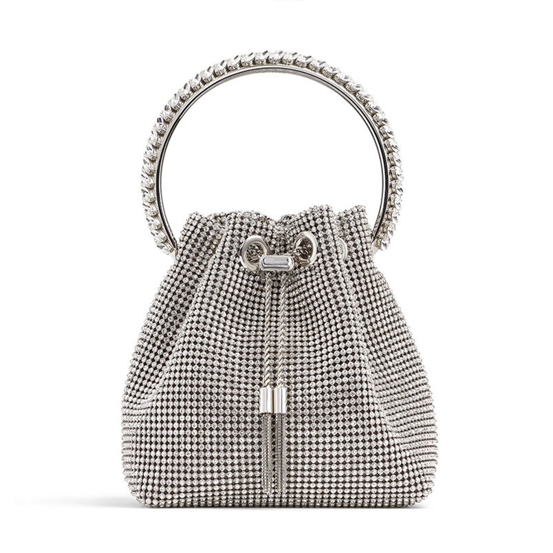 Luxury Diamonds Evening Bag Designer Crystal Mesh Bucket Handbags Rhinestones Chains Shoulder Crossbody Bags Small Party Purses 220614, Black silk
Luxury Diamonds Evening Bag Designer Crystal Mesh Bucket Handbags Rhinestones Chains Shoulder Crossbody Bags Small Party Purses 220614, Black silk