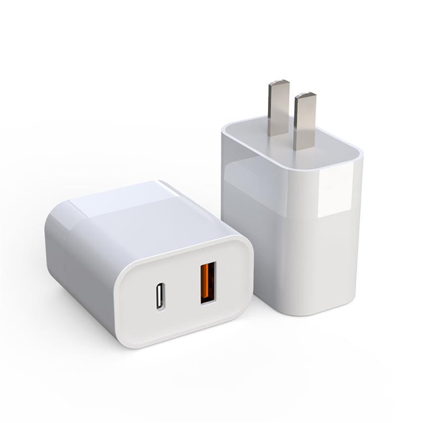 Cell Phone Chargers PD USB and Type-C 2 Ports Quick Charger QC3 0 Fast Phone Charging Adapter2608
Cell Phone Chargers PD USB and Type-C 2 Ports Quick Charger QC3 0 Fast Phone Charging Adapter2608