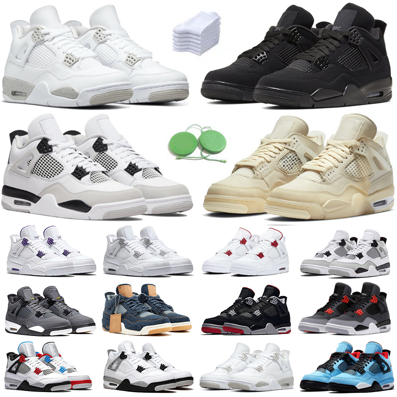 4 4s Men Women Basketball Shoes Sneaker Sail Military Black Cat White Oreo Cement Red Thunder UNC Blue Lightning Infrared Royalty Bred Mens Trainers Sports Sneakers, Color#45
4 4s Men Women Basketball Shoes Sneaker Sail Military Black Cat White Oreo Cement Red Thunder UNC Blue Lightning Infrared Royalty Bred Mens Trainers Sports Sneakers, Color#45