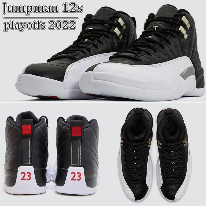 2022 Playoffs 12 Mens Jumpman Basketball Shoes 12s Flu game Dark Grey OV Black University Gold Wings Designer Sports trainers Sneakers, Reverse flu game 40-47
2022 Playoffs 12 Mens Jumpman Basketball Shoes 12s Flu game Dark Grey OV Black University Gold Wings Designer Sports trainers Sneakers, Reverse flu game 40-47