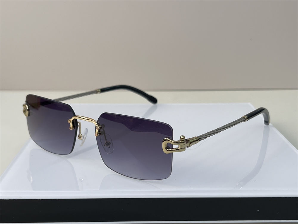 Luxury Designer Sunglasses For Mens Woman Rimless Hot Brand Sun Glasses Men Women Vintage Retro Square Frameless Optical Top Quality Clear Lens Glasses 8418
Luxury Designer Sunglasses For Mens Woman Rimless Hot Brand Sun Glasses Men Women Vintage Retro Square Frameless Optical Top Quality Clear Lens Glasses 8418