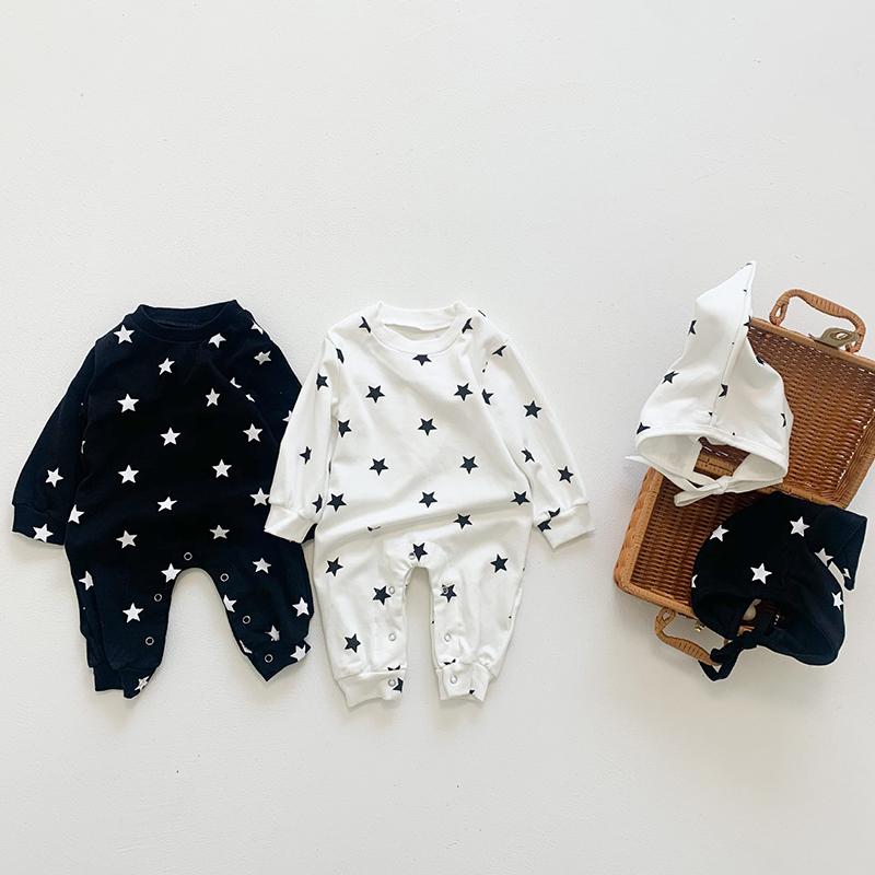 Clothing Sets Born Infant Baby Boys Girls Star Pattern Rompers Autumn Winter Kids Boy Girl Long Sleeve ClothesClothing, K3747 white
Clothing Sets Born Infant Baby Boys Girls Star Pattern Rompers Autumn Winter Kids Boy Girl Long Sleeve ClothesClothing, K3747 white