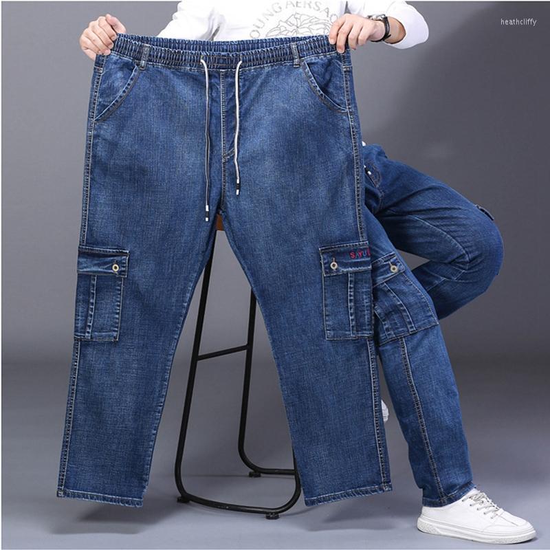Men's Jeans Plus Size Men's Casual Stretch 10XL 9XL 8XL 7XL Fashion Multi Pocket Loose High Waist Straight Long JeansMen's Heat22, Black
Men's Jeans Plus Size Men's Casual Stretch 10XL 9XL 8XL 7XL Fashion Multi Pocket Loose High Waist Straight Long JeansMen's Heat22, Black