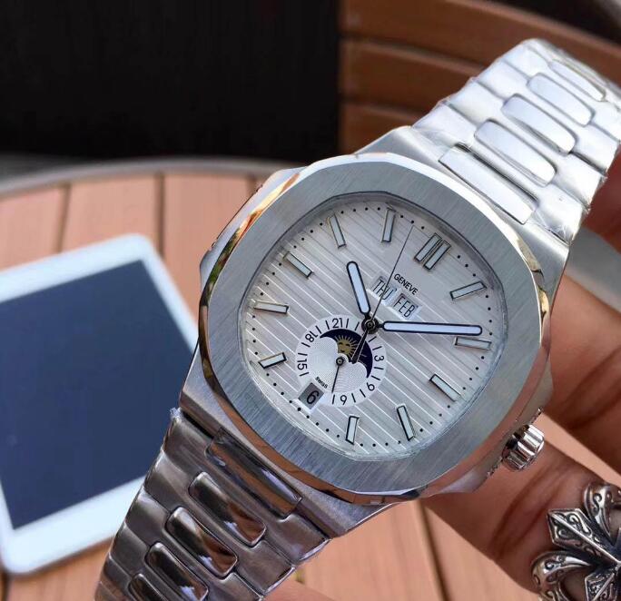 Men Automatic high quality Watch Silver Strap Blue Stainless Mens Wristwatch waterproof Super luminous watches for men, 50m waterproof
Men Automatic high quality Watch Silver Strap Blue Stainless Mens Wristwatch waterproof Super luminous watches for men, 50m waterproof