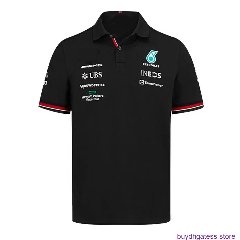 2022 New F1 Formula One Racing Team Polo Shirt Summer Suits Mercedes Benz Hamilton T-shirts Men' Lapel Workwear D2bv, Black
2022 New F1 Formula One Racing Team Polo Shirt Summer Suits Mercedes Benz Hamilton T-shirts Men' Lapel Workwear D2bv, Black