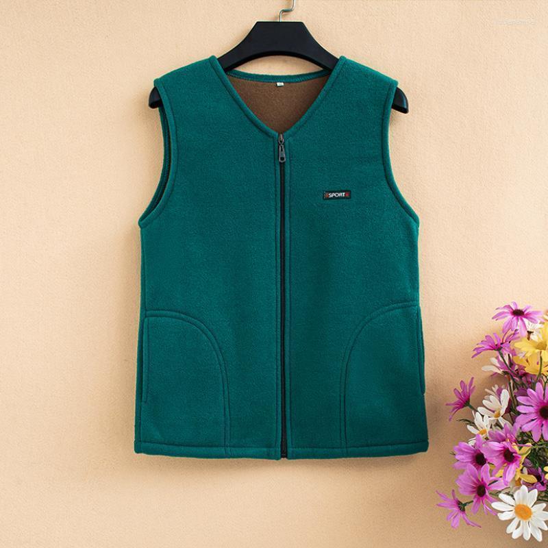 Women' Vests Polar Fleece Fabric Women 2022 Autumn Fashion Plus Size Sleeveless Jackets Ladies Warm Zipper Casual Waistcoat Female Luci22
Women' Vests Polar Fleece Fabric Women 2022 Autumn Fashion Plus Size Sleeveless Jackets Ladies Warm Zipper Casual Waistcoat Female Luci22