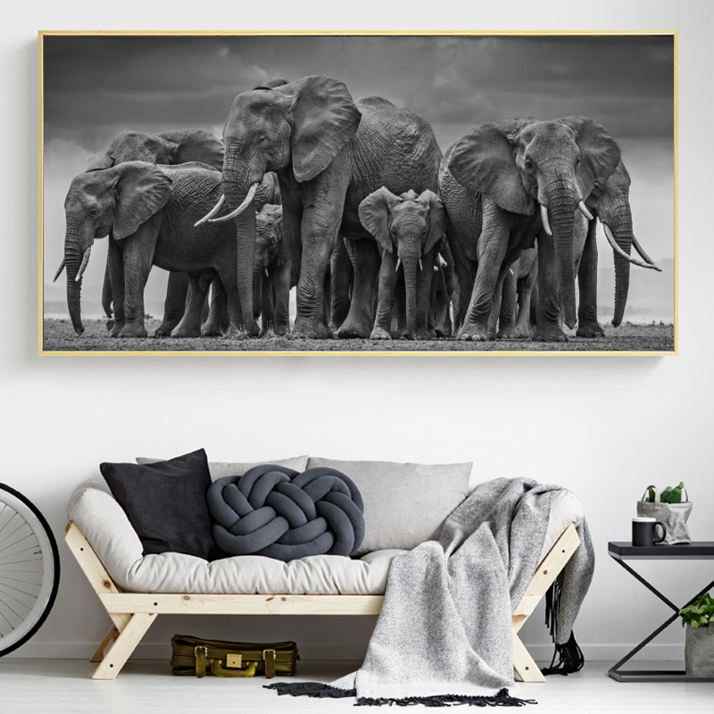 Canvas Painting African Elephant Posters and Prints Animals Wall Art Pictures for Living Room Cuadros Modern Home Decor No Frame
Canvas Painting African Elephant Posters and Prints Animals Wall Art Pictures for Living Room Cuadros Modern Home Decor No Frame