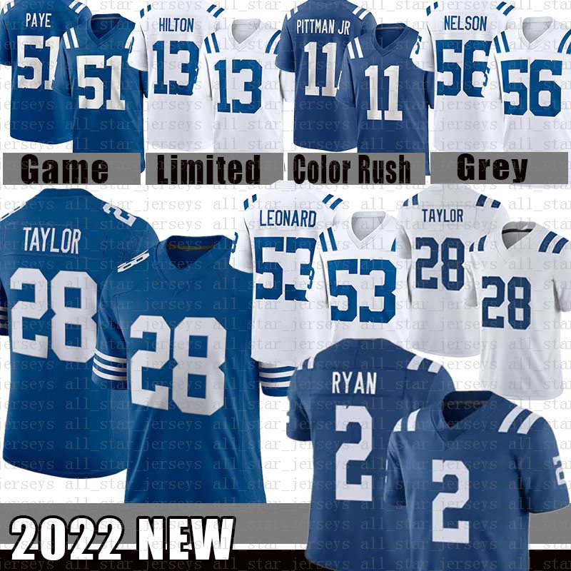 Matt Ryan Jonathan Taylor Football Jersey Mens Darius Leonard Michael Pittman Jr. Quenton Nelson Alec Pierce Kenny Moore II Curtis Brooks Nick Cross Bernhard Raimann, Mens jersey(laoy)
Matt Ryan Jonathan Taylor Football Jersey Mens Darius Leonard Michael Pittman Jr. Quenton Nelson Alec Pierce Kenny Moore II Curtis Brooks Nick Cross Bernhard Raimann, Mens jersey(laoy)