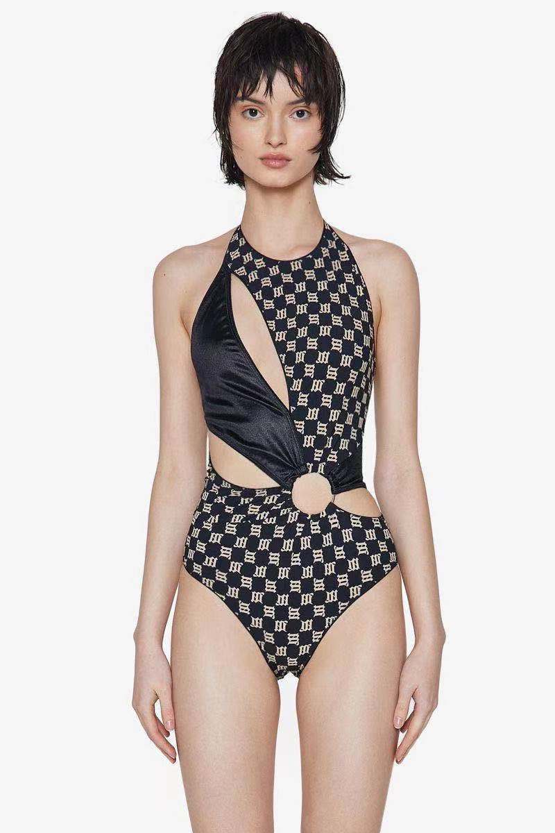 Swim Wear European American Minority Misbhv Old Flower Letter Splicing Hollow Out Sexy Neck Sling Top Triangular One-piece Swimsuit
Swim Wear European American Minority Misbhv Old Flower Letter Splicing Hollow Out Sexy Neck Sling Top Triangular One-piece Swimsuit