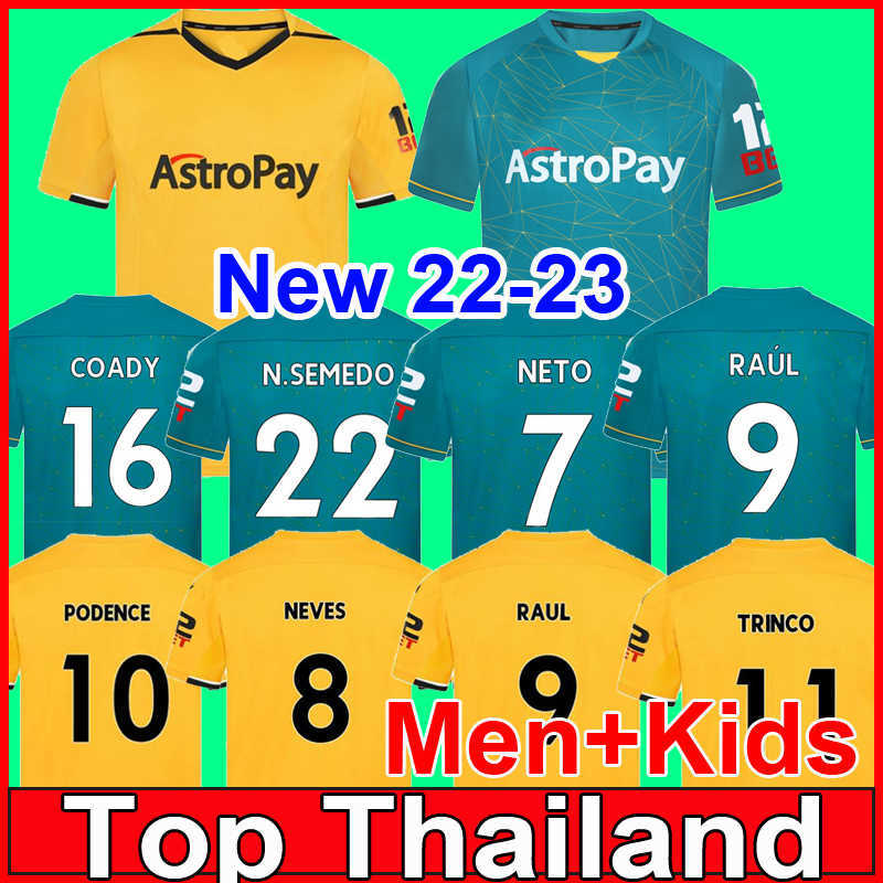 2022 2023 Wolves Soccer Jerseys ADAMA KILMAN SEMEDO RAUL NETO NEVES Wanderers J.OTTO PODENCE GIBBS WHITE Wolverhampton Football Shirts Men, 23 away
2022 2023 Wolves Soccer Jerseys ADAMA KILMAN SEMEDO RAUL NETO NEVES Wanderers J.OTTO PODENCE GIBBS WHITE Wolverhampton Football Shirts Men, 23 away