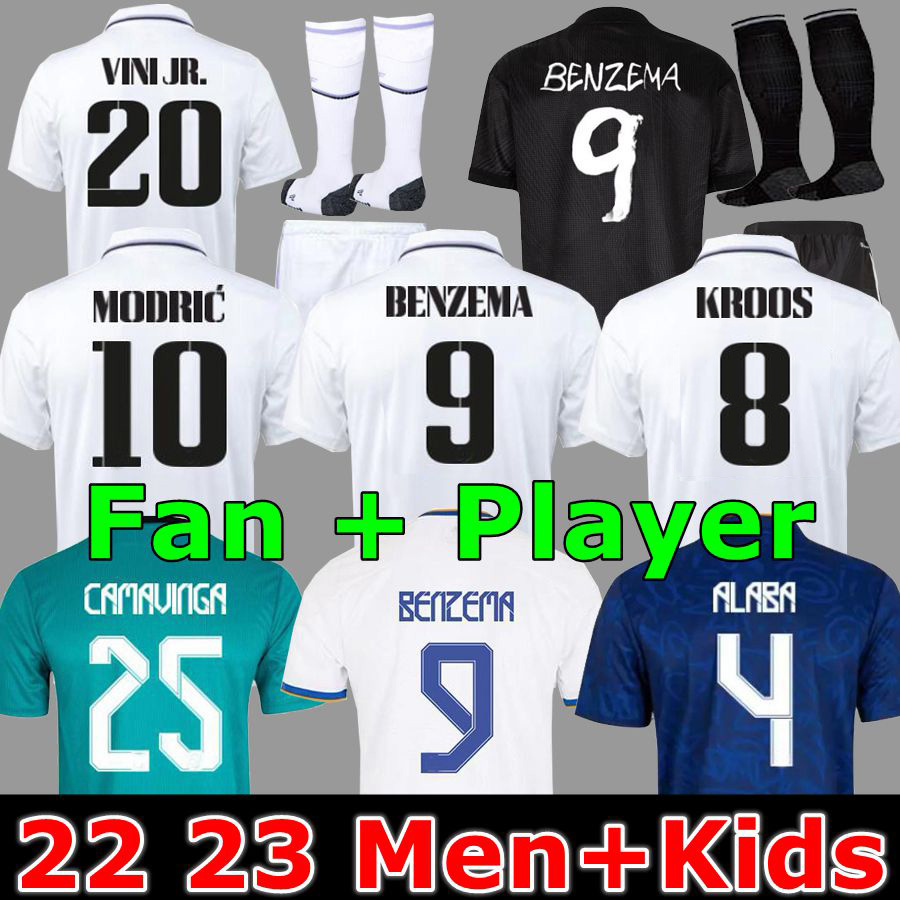 2023 BENZEMA soccer jerseys 21 22 23 football shirt Real Madrids CAMAVINGA ALABA HAZARD MODRIC VALVERDE Fourth camiseta men kids 2021 2022 uniforms VINI JR CASEMIRO, Third aldult lfp
2023 BENZEMA soccer jerseys 21 22 23 football shirt Real Madrids CAMAVINGA ALABA HAZARD MODRIC VALVERDE Fourth camiseta men kids 2021 2022 uniforms VINI JR CASEMIRO, Third aldult lfp
