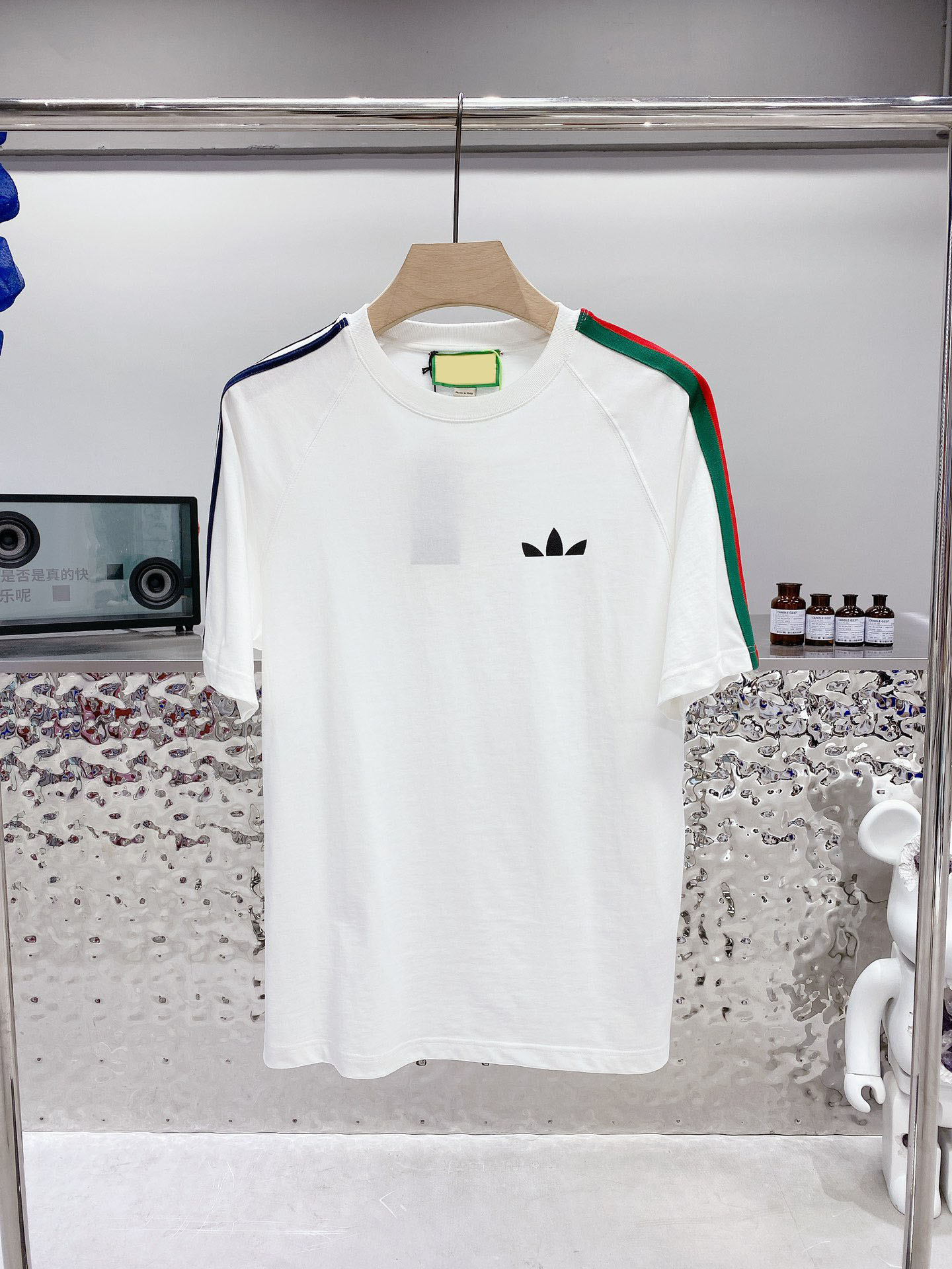 Men's Plus Tees & Polos Round neck embroidered and printed polar style summer wear with street pure cotton d22